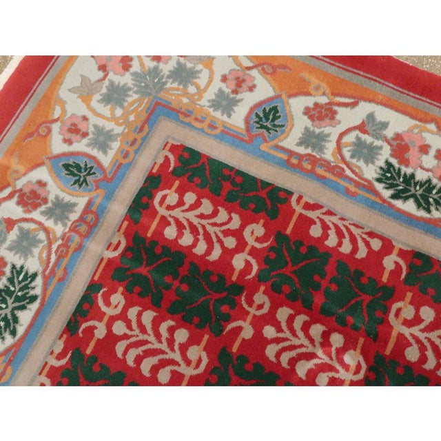 Textile Galerie Shabab Collection Mid-20th Century Chinese Art Deco 9' X 12' Room Size Rug For Sale - Image 7 of 10