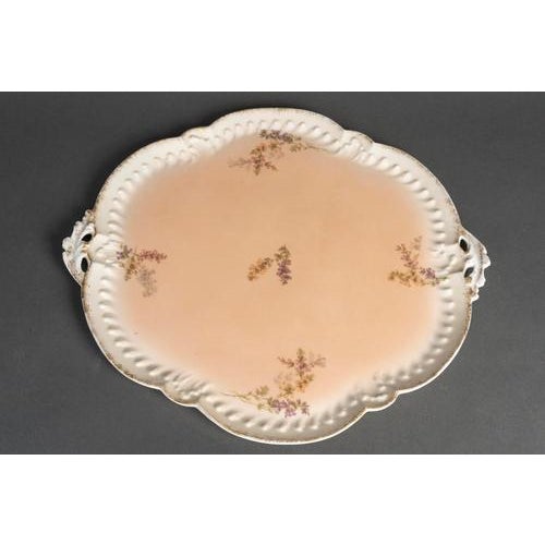 Ceramic Antique Porcelain Tea Service from Limoges, 1900s For Sale - Image 7 of 9