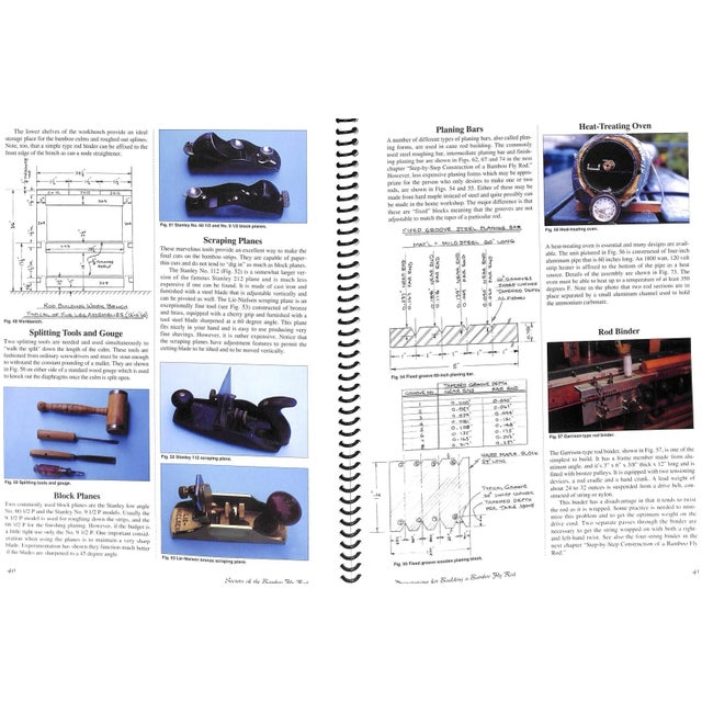 Paper "Constructing Cane Rods: Secrets of the Bamboo Fly Rod" 1998 Gould, Ray For Sale - Image 7 of 10