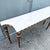 Vintage Marble Top French Provincial Console Table For Sale - Image 4 of 8