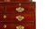 George III English Antique Mahogany Bookcase Secretary Desk Circa 1780 For Sale - Image 9 of 12