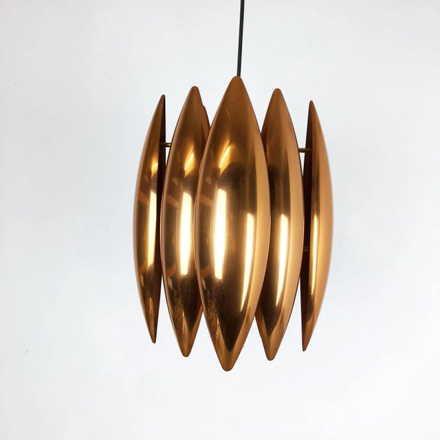 Metal Kastor Pendant Light by Jo Hammerborg for Fog & Mørup, Denmark, 1960s For Sale - Image 7 of 18