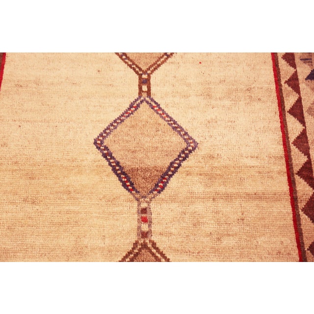 Mid 20th Century Nazmiyal Collection Vintage Persian Gabbeh Rug For Sale - Image 5 of 9