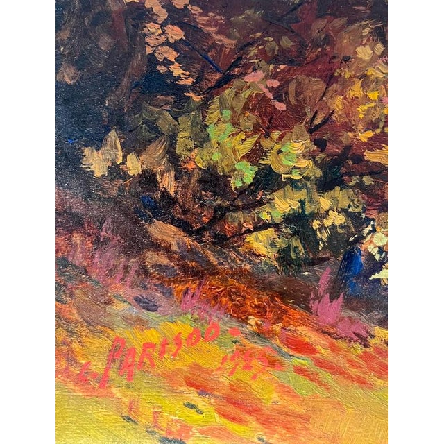 Artwork sold with frame (53.5 x 35.5 x 3 cm) Charles Parisod (1891–1943) was a Swiss painter active during the first half...