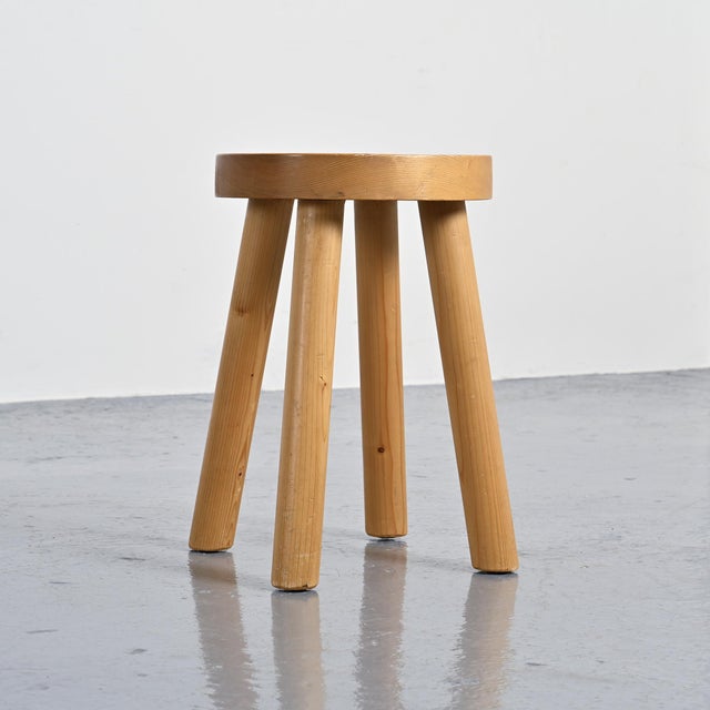 Stools attributed to René Martin for Méribel, 1965, Set of 2 For Sale - Image 6 of 12