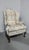 Large Mahogany Framed Wing Armchair For Sale - Image 4 of 13