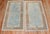 Art Deco Pair Of Chinese Blue Art Deco Rugs - 3' x 5'10" For Sale - Image 3 of 12