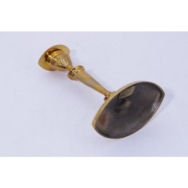 Mottahedeh Historic Natchez Brass Candlestick For Sale - Image 11 of 12