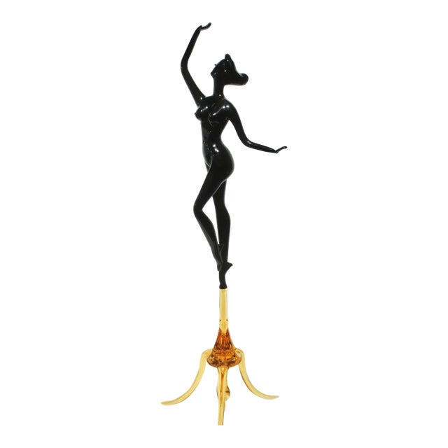 Murano Glass Female Nude Dancer For Sale
