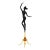Murano Glass Female Nude Dancer For Sale