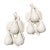 Vintage French Pair of White Ceramic Embossed Pears Wall Plaques For Sale
