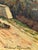 Gino Romiti, Rural Landscape, 1960s, Oil Painting on Panel For Sale - Image 4 of 7