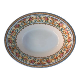 Délicate Beautiful Design for This Oval Royal Mayott Staffordshire Ceramic Vintage Serving Dish. For Sale