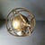 Late 20th Century Brass Gold-Tone Metal Globe on Tall Stand For Sale - Image 4 of 7