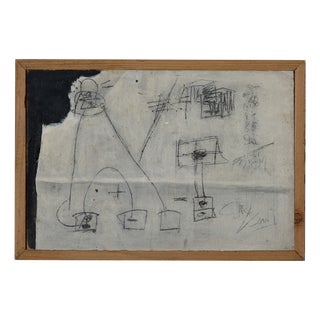 Massimo D'orta, Childhood #1, 2006, Mixed Media on Canvas, Framed For Sale