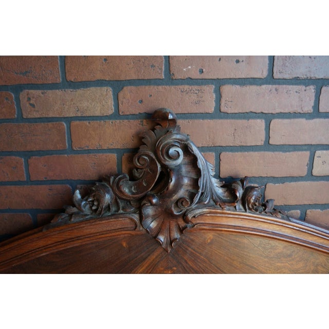 Antique French Rococo Bed For Sale - Image 6 of 7