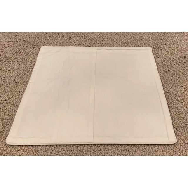 Modern Vintage Handmade Embroidered Pillow Cover For Sale - Image 3 of 7