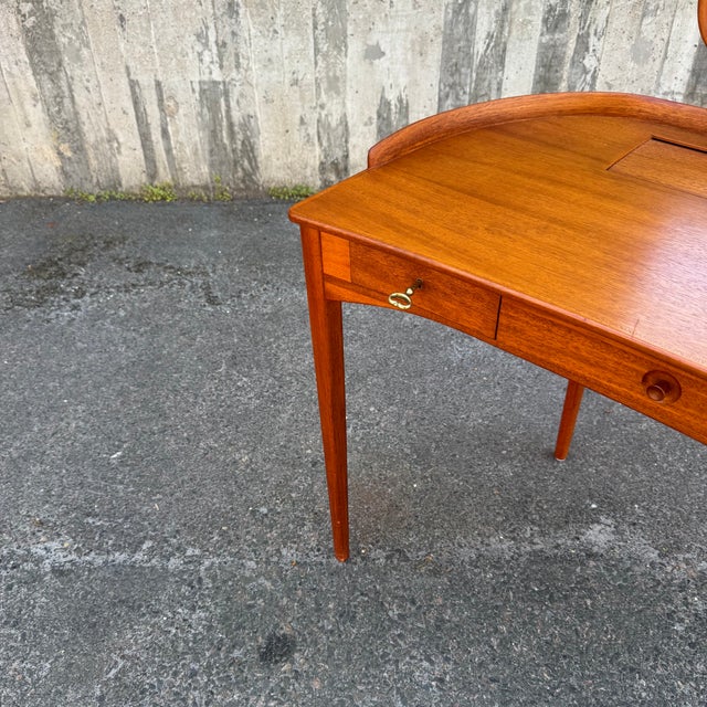 Birgitta Dressing Table by Carl Malmsten for Bodafors, 1950s For Sale - Image 9 of 10