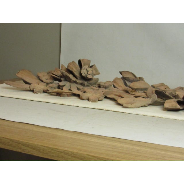 Antique French Architectural Carved Wood Fragment For Sale - Image 10 of 17