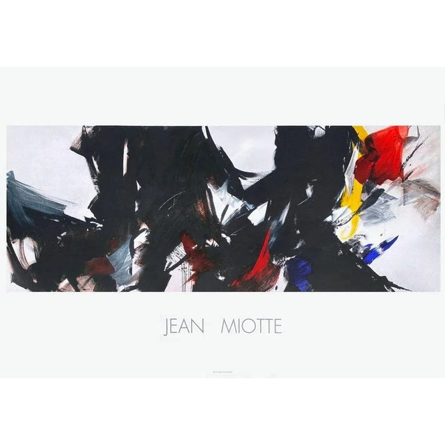 Jean MIOTTE WELLS FARGO Poster 1991 photolithograph on white Bristol board unsigned and not numbered 29.5 x 43.7 in...