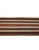Striped Vintage Brown Kilim Runner - 2`6″ X 9`7″ Ft. For Sale - Image 4 of 6