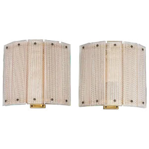 Swedish Wall Lights - a Pair