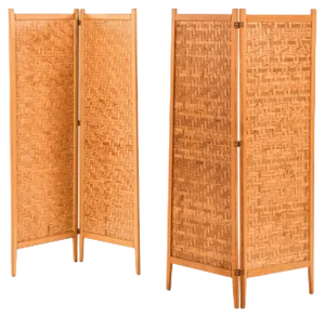 Folding Screens / Room Dividers from Alberts, Sweden, Set of 2