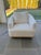 Wood Pair of Rh Oslo Teak Swivel Outdoor Lounge Chairs For Sale - Image 7 of 8