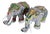 Vintage Elephant Sculptures with Intricate Details, Set of 2 For Sale