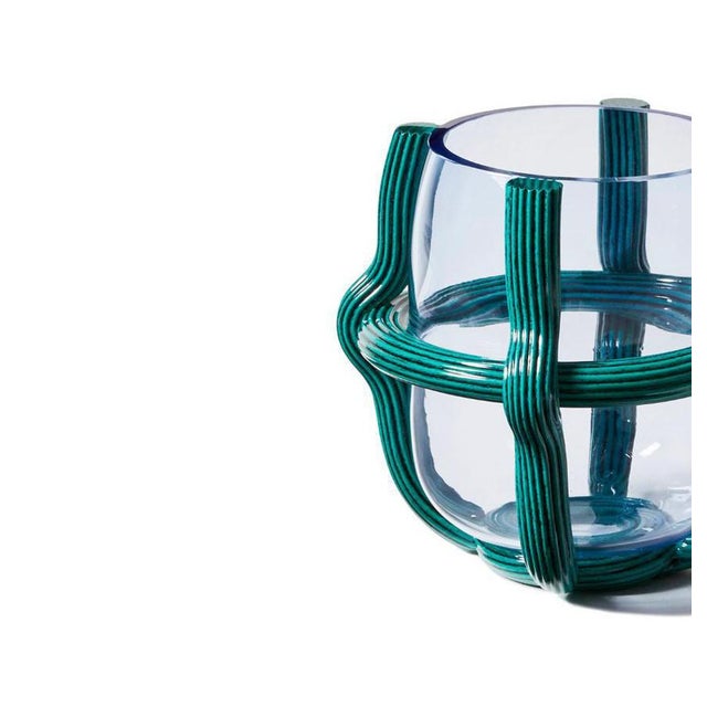 Contemporary Sestiere Vase in Murano Glass by Patricia Urquiola For Sale - Image 3 of 14