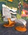 Danish Modern Fjords Admiral Leather Recliner W Otto Pair For Sale - Image 9 of 13