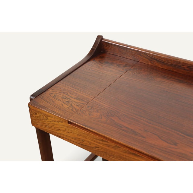Danish Dressing Table with Retractable Mirror 1960s For Sale - Image 14 of 18