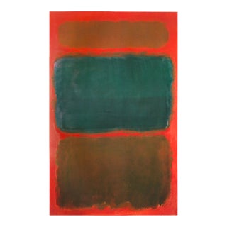 Mark Rothko "No. 40 (Blue Penumbra)" 1998 Poster For Sale