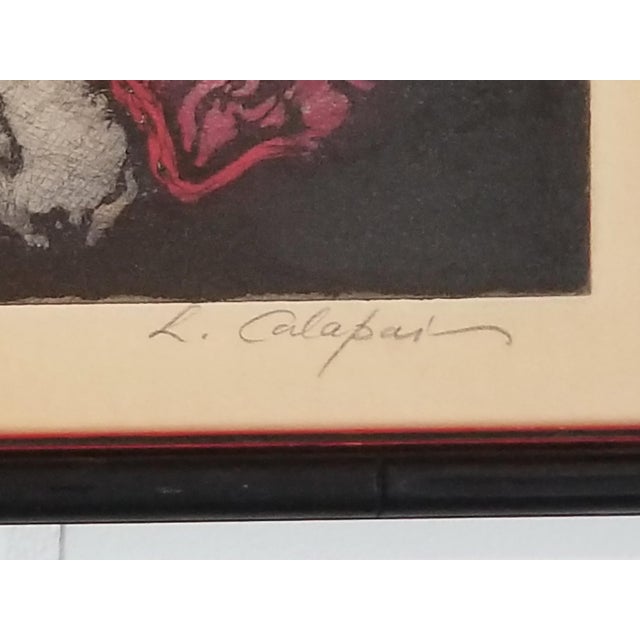 The Erl King by Letterio Calapai - Print Etching and Aquatint For Sale - Image 11 of 12