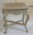 Vintage French Louis XV Style Wooden Stool / Vanity Stool With Caned Seat For Sale - Image 4 of 17