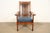 Stickley Brothers Antique Arts & Crafts Carved Oak Barley Twist Lounge Chair, Circa 1920s For Sale - Image 9 of 14