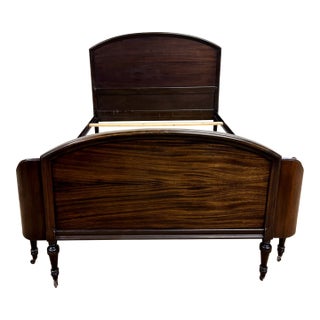 Vintage French Louis XV Full Size Bed Frame For Sale