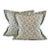 French General Ciel Blue Cream Gray Boheme Floral Pillow Covers- Pair For Sale In Jacksonville, FL - Image 6 of 6