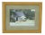 Framed & Matted Fishing Camp LIttle Lehigh Fly Shop Print For Sale