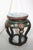 1970s Vintage Chinese Ebonized Cloisonne Top Garden Seat For Sale - Image 4 of 8