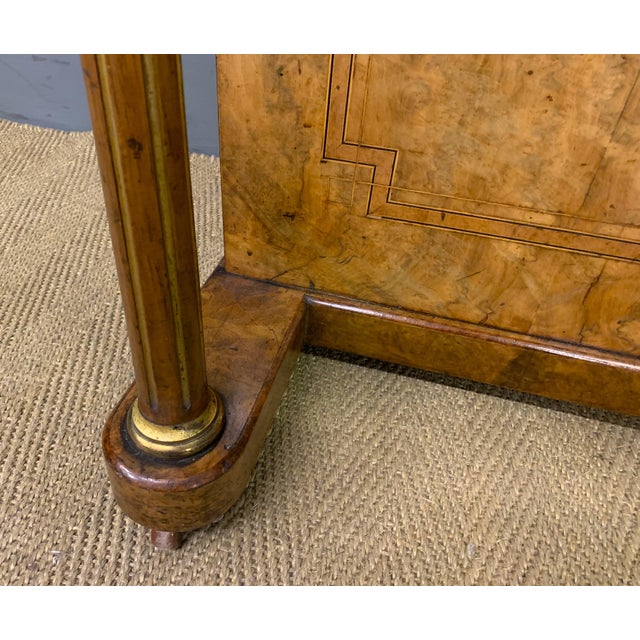 Victorian Inlaid Burr Walnut Davenport Desk, 1865 For Sale - Image 18 of 18