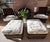 A Pair, Hickory Chair Lounge Chairs and Ottomans by Mark Hampton, Custom Upholstered in Colefax & Fowler For Sale - Image 15 of 18