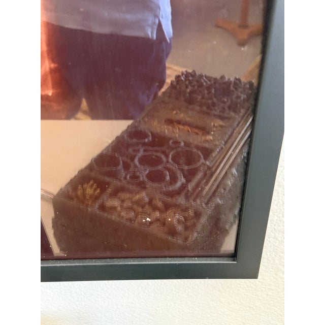 A wonderful work of art by the French Artist Alain Gerard Clement. The artist photosentized paper and then exposed it as a...