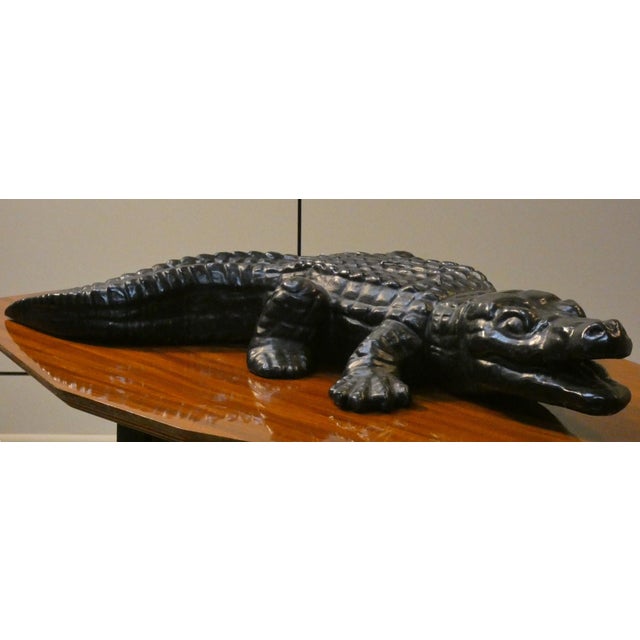 Handmade Black Edition Big Krokodil Candle by Wiedemann 1861, Germany, 1990s For Sale - Image 17 of 17