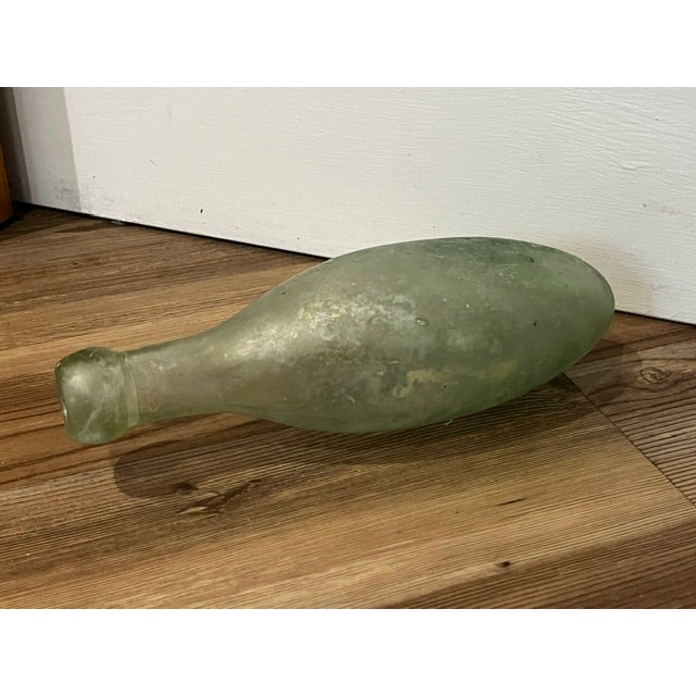 American Antique Torpedo Soda Bottle For Sale - Image 3 of 4