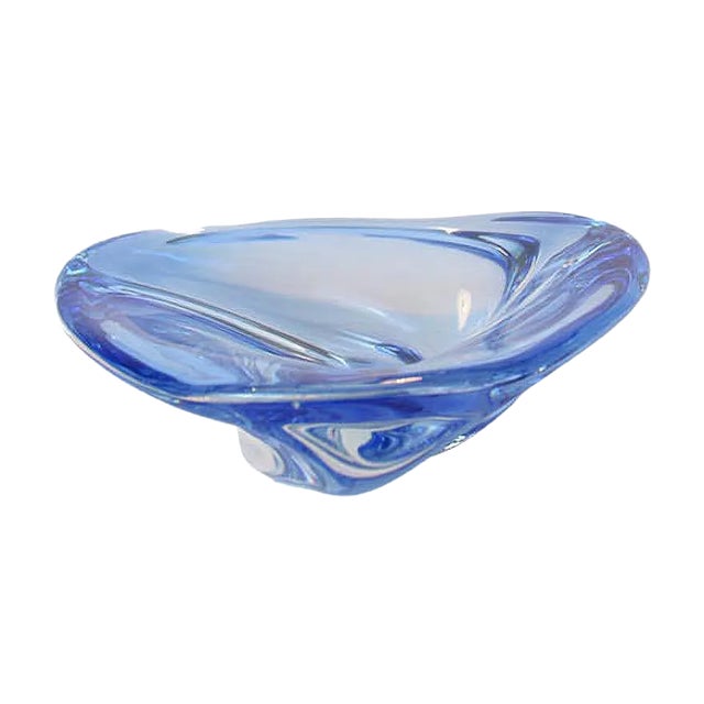 Glass Bowl from Val Saint Lambert, 1960s For Sale