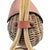 Ooak Mid-Century 1960s Woven Wicker Creel Basket With Leather Flap Tubular Handles For Sale In Tampa - Image 6 of 17