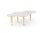 MCM Rare Rute Martins Infinity Coffee Table Calcutta Marble Gold Leaf by Greenapple For Sale In New York - Image 6 of 6