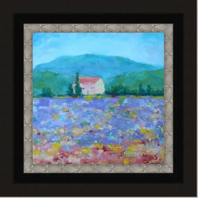 Provence Lavender, Modern Impressionist Oil Painting For Sale - Image 12 of 12