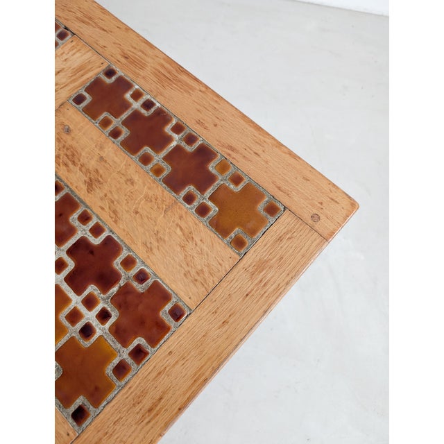 Brutalist Brutalist Elm Coffee Table, 1970s For Sale - Image 3 of 6